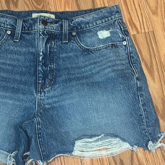 Madewell Relaxed Mid Length Denim Shorts, 29 - Picture 2 of 5